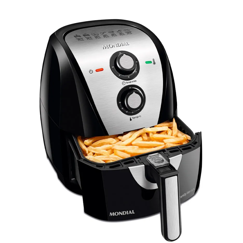 Air Fryer - Stainless Steel - 5.5 Liters