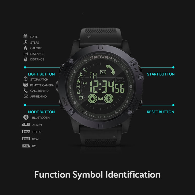 Relógio Militar Smartwatch Indestrutível T-Watch