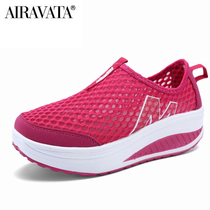 Tênis Feminino Respirável e Leve para Conforto - Tênis Confort Air Free