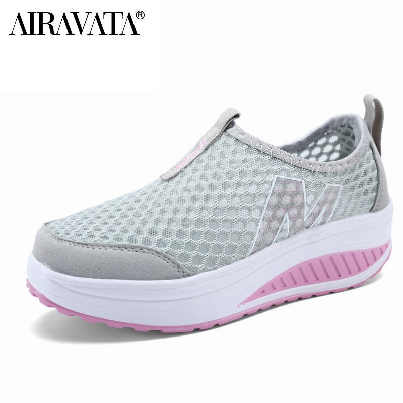 Tênis Feminino Respirável e Leve para Conforto - Tênis Confort Air Free