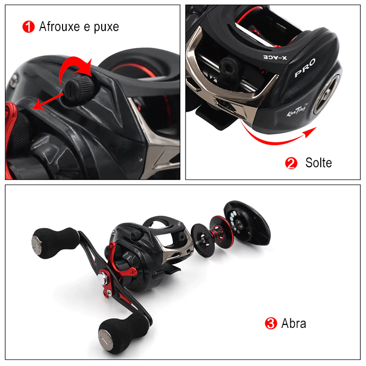 Carrete de Pesca Max Roller Pro