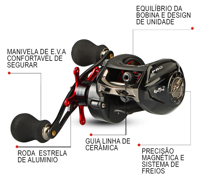 Carrete de Pesca Max Roller Pro